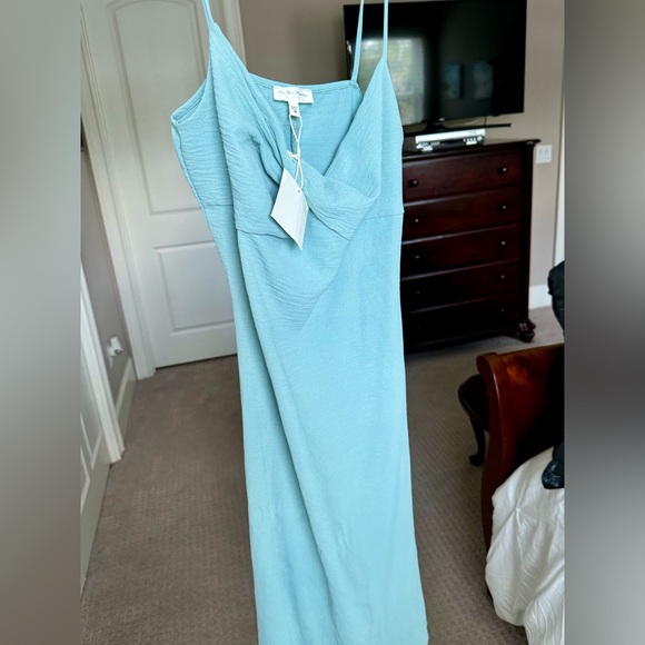 See You Monday Dresses & Skirts - See you Monday turquoise long dress Size: M